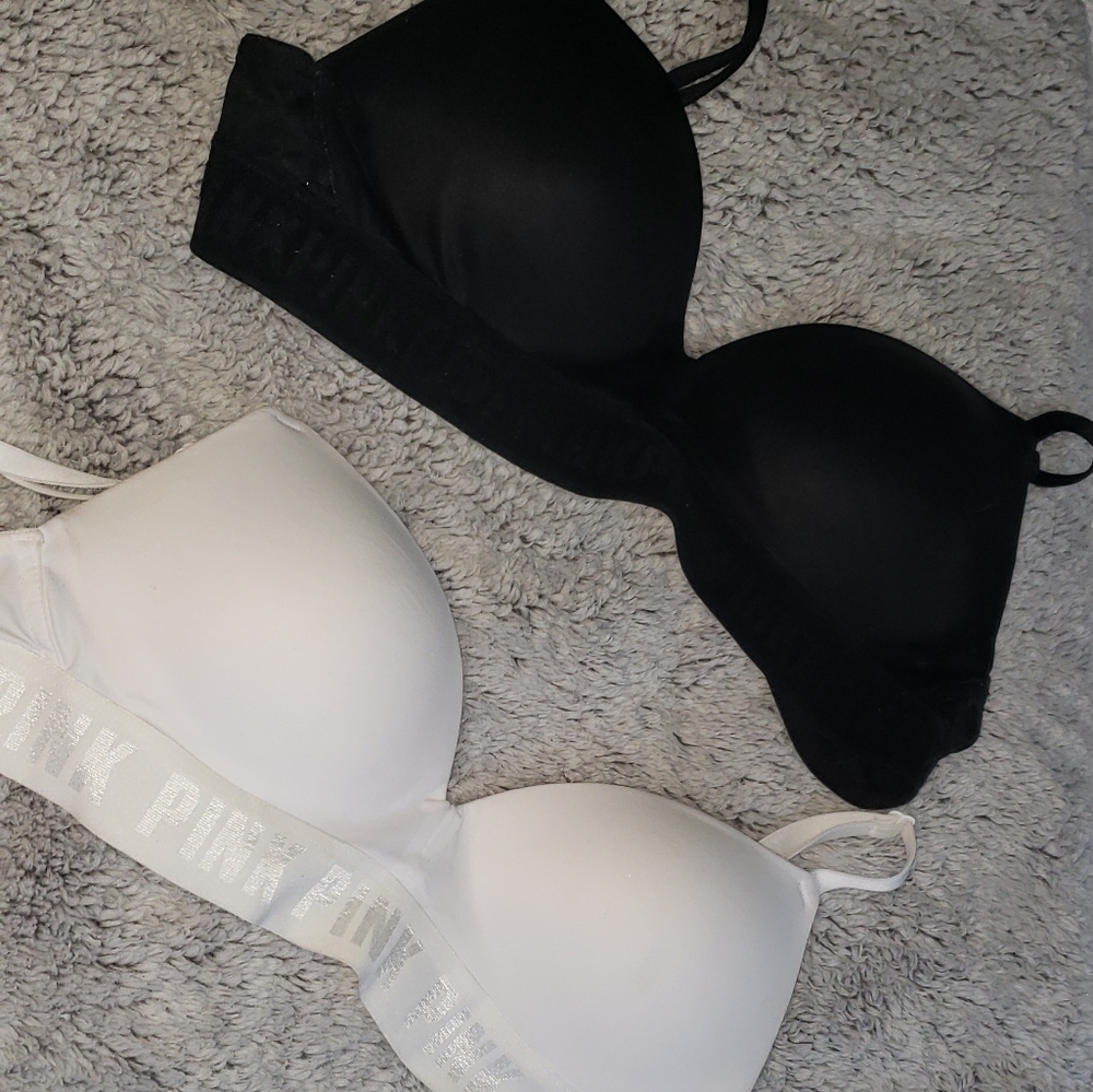 34B Pink Wireless Bras